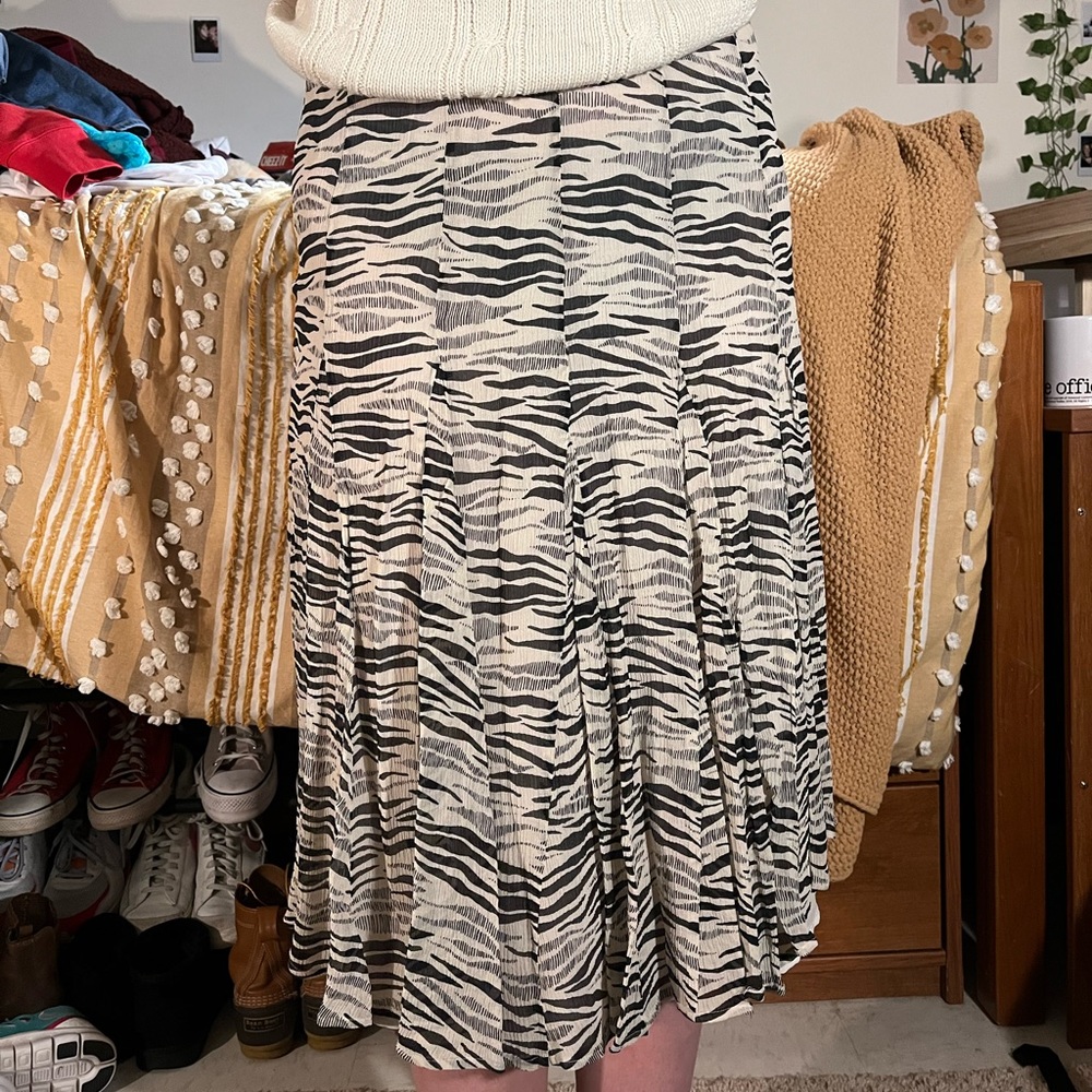 Vintage Zebra skirt